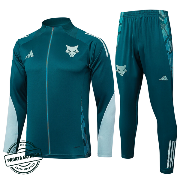 [P.E] Conjunto Cruzeiro Zíper Longo (GG)